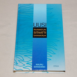 Maunu Sinnemäki Uusi Raamatun sitaattisanakirja